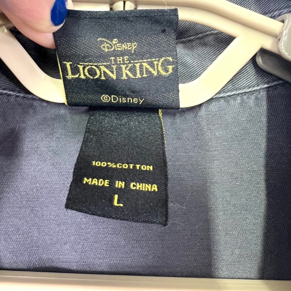 |•DISNEY•| Her Universe The Lion🦁  King👑 Distressed Military/Cargo Jacket/Coat - Picture 11 of 16